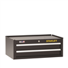 DeWaltÂ® Stanley 2-Drawer Middle Chest, 26 in. x 16 in., Black
