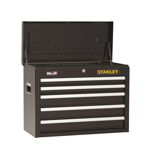 DeWalt Stanley 5-Drawer Chest, 26.5 in. x12 in., Back