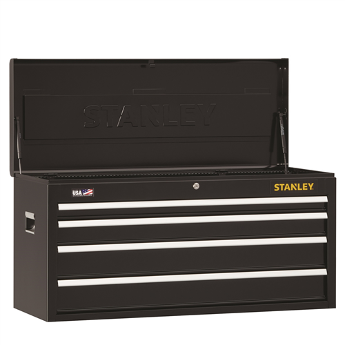 Stanley 4-Drawer Chest, 41" , Black - Buy Tools & Equipment Online