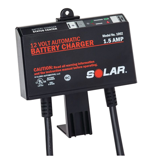 1.5 Amp 12 Volt Automatic On-Board Charger