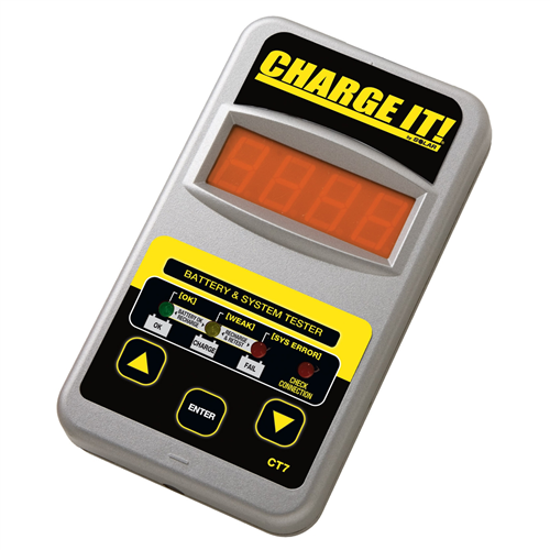 12 Volt Charge It! Digital Battery and System Tester