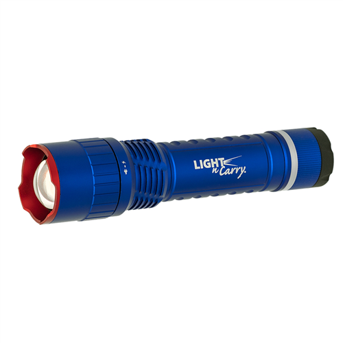 LED Rechargeable Torch Flashlight with Wireless Charge Base
