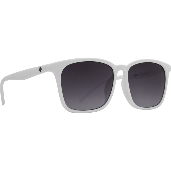 Spy Optic Cooler Sunglasses, White Frame w/ Navy Fade Lens