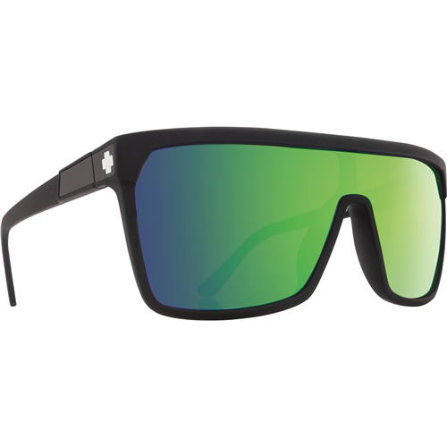 Spy Optic Flynn Sunglasses, MB-Hpy Brz w Green Spec