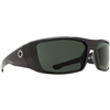 Spy Optic Dirk Sunglasses, Black Frame w/ Happy Gray Green Polar Lens