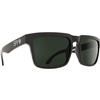 Spy Optic Helm Sunglasses, Black Frame w/ HD Plus Gray Green Lens