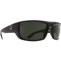 Spy Optic Bounty Sunglasses, Black ANSI RX Frame w/ HD Plus Gray Green Lens