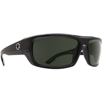 Spy Optic Bounty Sunglasses, Black ANSI RX Frame w/ Happy Gray Green Polar Lens