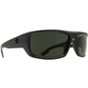 Spy Optic Bounty Sunglasses, Matte Black ANSI RX Frame w/ Happy Gray Green Polar Lens