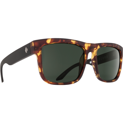 Spy Optic Discord Sunglasses, Vintage Tortoise Frame w/ Happy Gray Green Lens