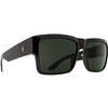 Spy Optic Cyrus Sunglasses, Black Frame w/ HD Plus Gray Green Lens