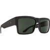 Spy Optic Cyrus Sunglasses, Matte Black Frame w/ HD Plus Gray Green Lens