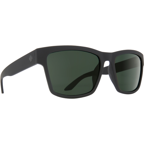 Spy Optic Haight 2 Sunglasses, Soft Matte Black Frame w/ Happy Gray Green Polar Lens