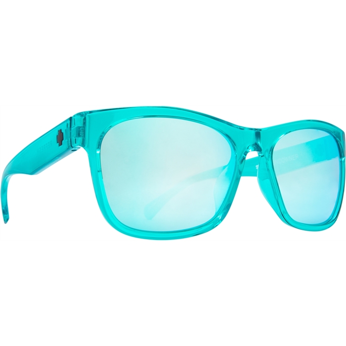 Spy Optic Sundowner Sunglasses, Emerald-Gray Frame w/ Turquoise Mirror Lens