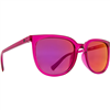 Spy Optic Fizz Sunglasses, Ruby Frame w/ Gray w/ Ruby Red Mirror Lens