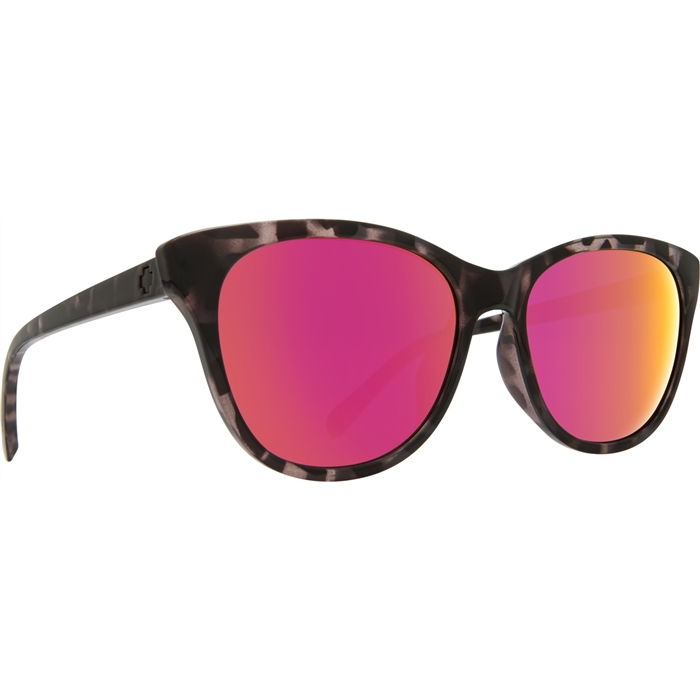 Spy Optic Spritzer Sunglasses, Blk Tort-Gray Frame w/ Pink Spec Lens