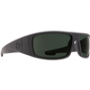 Spy Optic Logan Sunglasses, SOSI Matte Black ANSI RX Frame and HD Plus Gray Green Lens