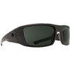 Spy Optic Dirk Sunglasses, SOSI Black Frame w/ HD Plus Gray Green Lens