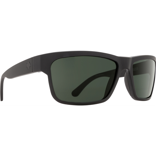 Spy Optic Frazier Sunglasses, SOSI Matte Black Frame w/ HD Plus Gray Green Lens
