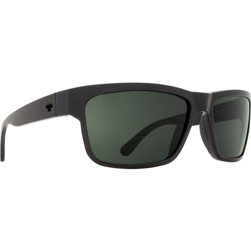 Spy Optic Frazier Sunglasses, SOSI Black Frame w/ HD Plus Gray Green Lens