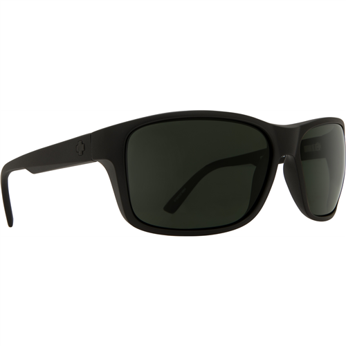 Spy Optic Arcylon Sunglasses, SOSI Matte Black Frame w/ HD Plus Gray Green Polar Lens