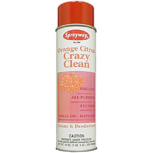 Sprayway Inc. 985 Orange Citrus  Crazy Clean 20 Oz 6/Case