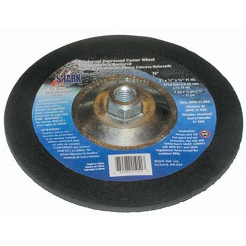 4 1/2X 1/4X 5/8-11 Depressed Grinding Wheel