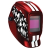 Red Racing Full View Helmet