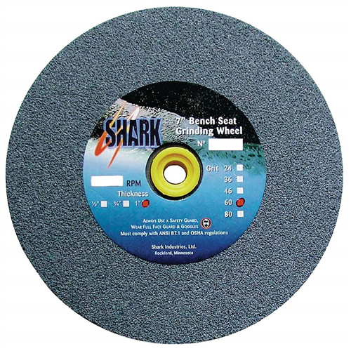 Shark Industries 2024 Shark Industries Bench Seat 7" Grinding Wheel