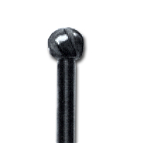 Carbide Bur Ball Tip 1/4 in. Shank