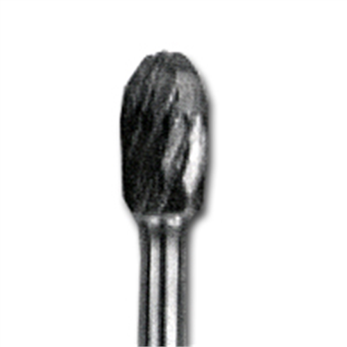 Carbide Bur 1/4 in. Shank - Tree Shaped Radius