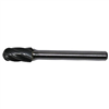 CarbBur/Ball Nose Cyl AU-3/8"