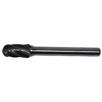 CarbBur/Ball Nose Cyl AU-3/8"
