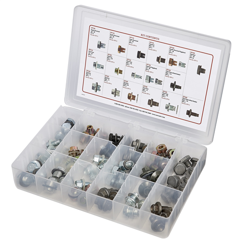 152PC Oil Drain Plug Assortment