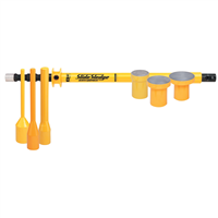 Heavy Equipmentâ„¢ 9 lb. Slide Sledge Slide Hammer Kit with 6 Pin Drivers