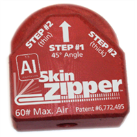 Steck Manufacturing 21893 Al Skin Zipper Replacement Head