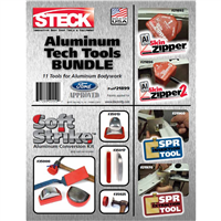 Steck Manufacturing 21899 Al Door Skin and Self Piercing Rivets Bundle Pack