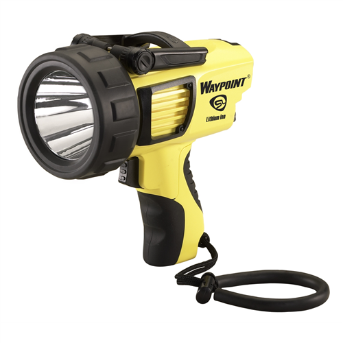 WaypointÂ® Rechargeable Pistol Grip Spotlight with A/C - Yellow