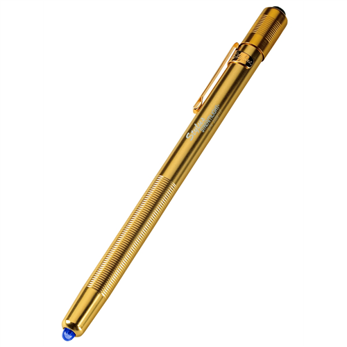 StylusÂ® 3 Cell Gold Penlight with Blue LED