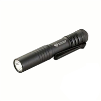 MicroStreamÂ® Black Penlight with White LED