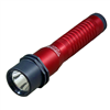 Strion LED Rechargeable Flashlight with AC/DC - Red