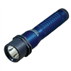 Strion Rechargeable LED Flashlight with AC/DC - Blue
