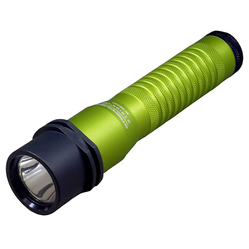 Strion LED Rechargeable Flashlight with AC/DC - Lime Green