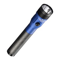 StingerÂ® LED HLâ„¢ Rechargeable Flashlight - AC/DC, PiggyBack Holder - Blue