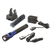 Stinger DS LED Rechargeable Flashlight with AC/DC and PiggyBack - Blue