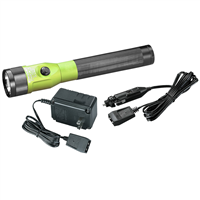 Streamlight 75638 Lime Green Stinger DS LED Flashlight with AC/DC and PiggyBack Charger