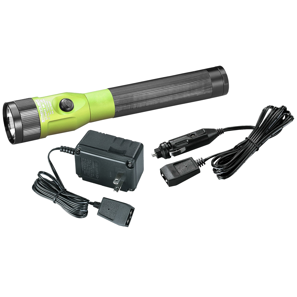 Streamlight 75638 Lime Green Stinger Ds Led Flashlight With Ac/Dc