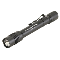 ProTacâ„¢ 2AA Ultra Compact Tactical Flashlight with White LED, Batteries and Holster