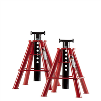10 Ton Medium Height Pin Type Jack Stands (Pair)