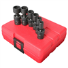 6 Piece 1/4" Drive Universal SAE Impact Socket Set 